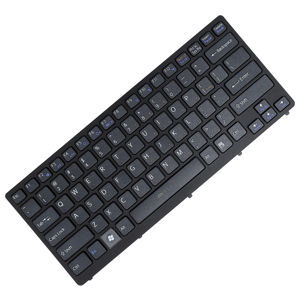 Teclado P/ Sony Vaio Vpc-cw Vpc-cw13fx Preto Teclado P/ Sony Vaio Vpc-cw Vpc-cw13fx Preto