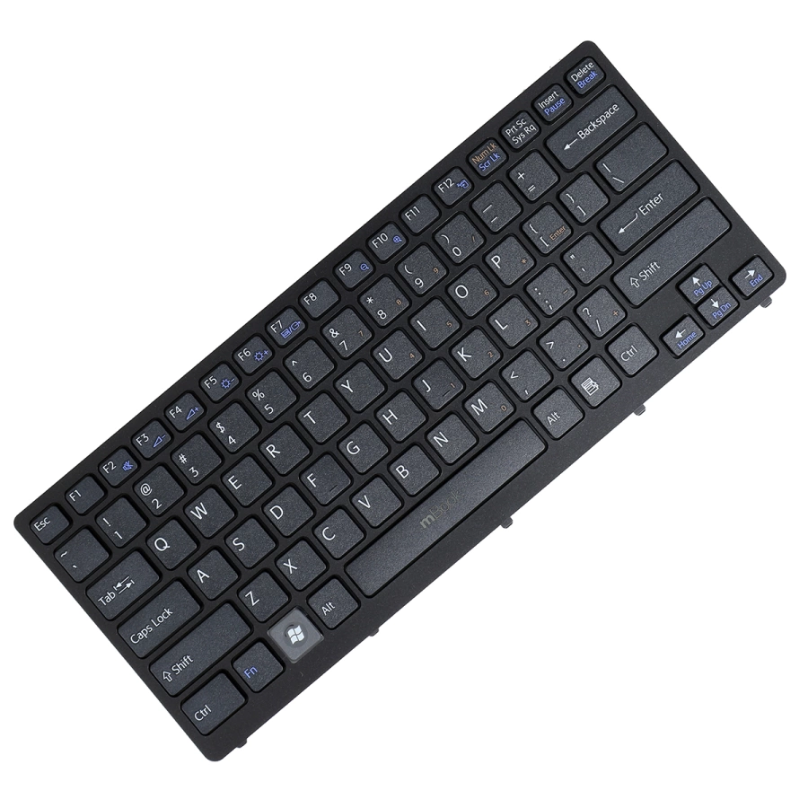 Teclado Vpc-cw Pcg-61111 Pcg-61112 Pcg-61411 Pcg-61113 Preto