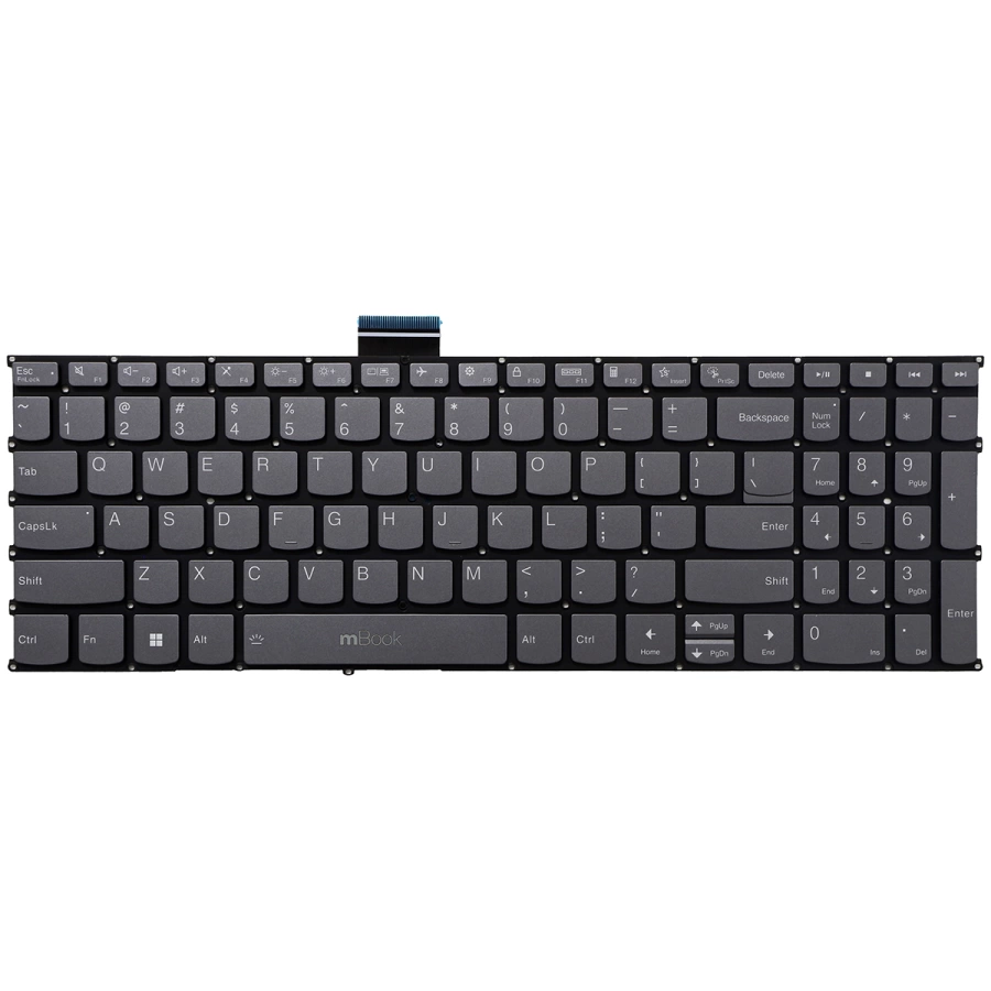 Teclado para Lenovo Yoga Slim 7-15IIL05 com led