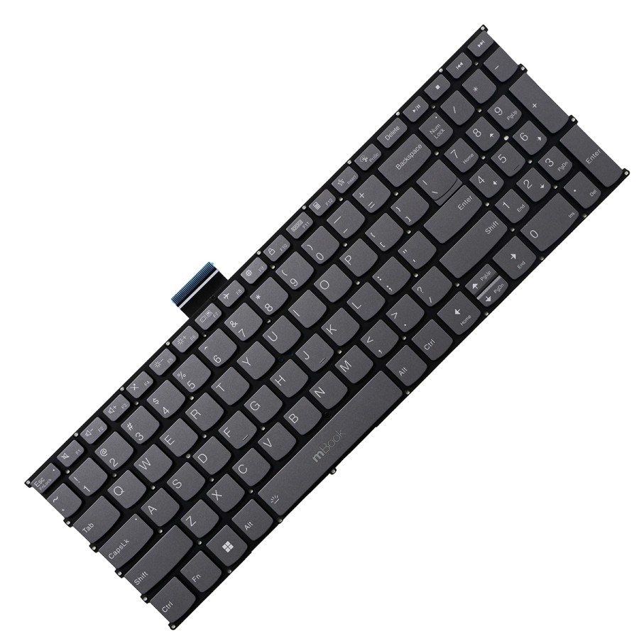 Teclado para Lenovo Flex 5-15IIL05 com led