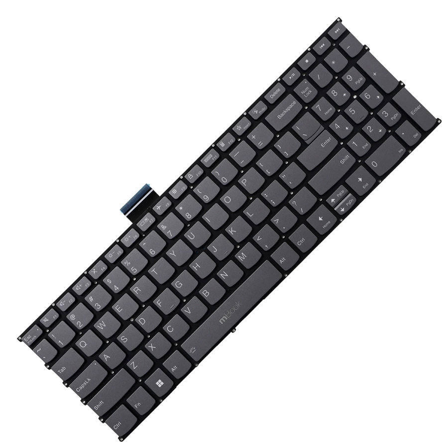 Teclado para Lenovo Flex 5-15IIL05 com led