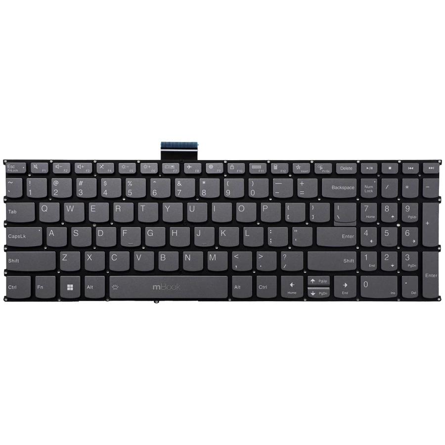 Teclado para Lenovo Flex 5-15IIL05 com led