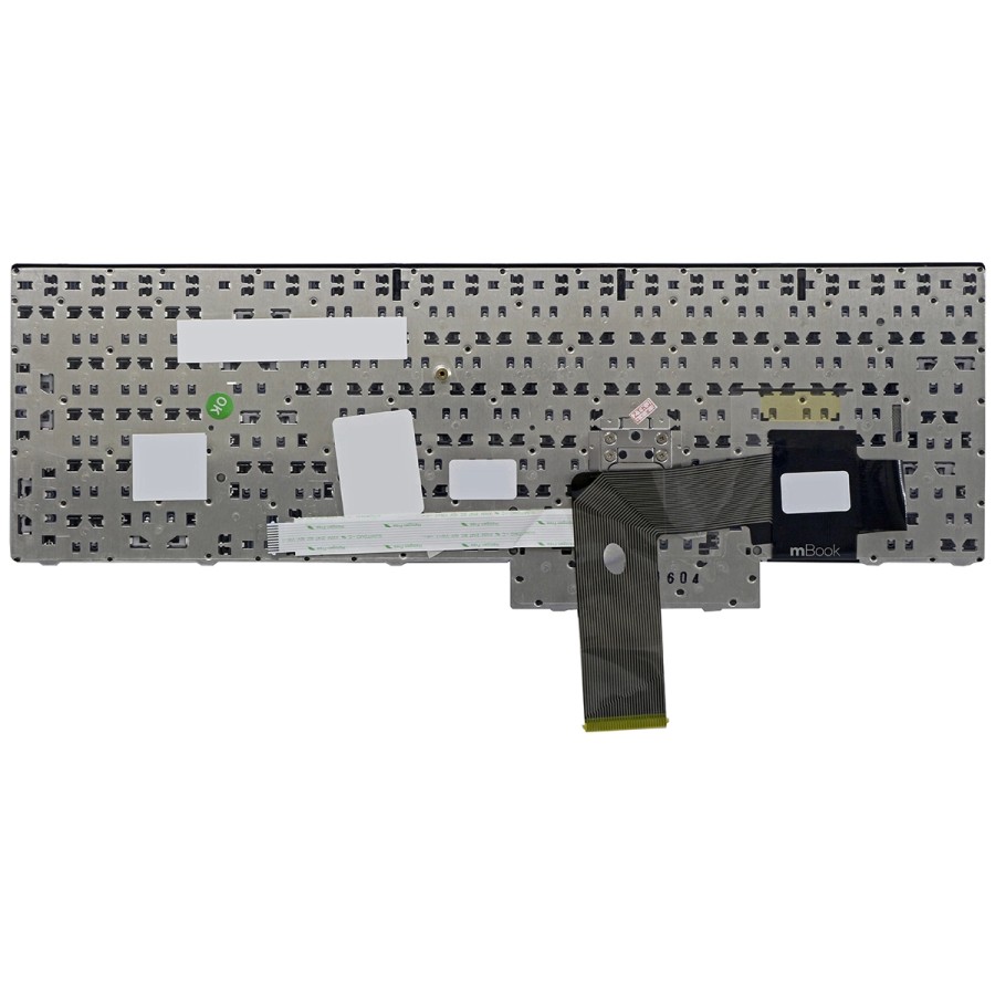 Teclado para Lenovo compatível com PN 04W0836 Layout US