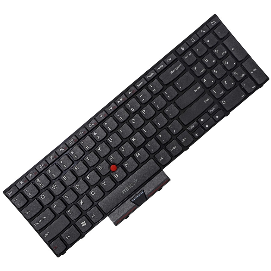 Teclado para Lenovo compatível com PN 04W0902 Layout US