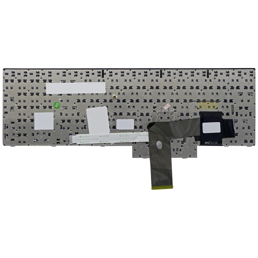 Teclado para Lenovo compatível com PN 04W0902 Layout US