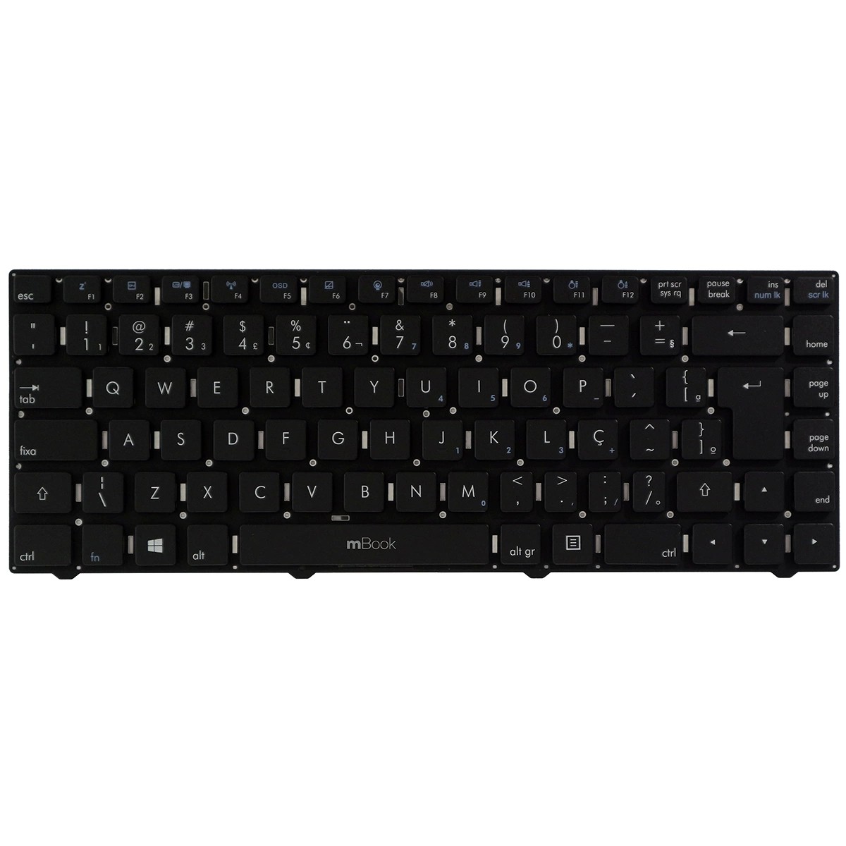 Teclado Notebook Positivo Master N30i XC3620 6175M XC5631, 