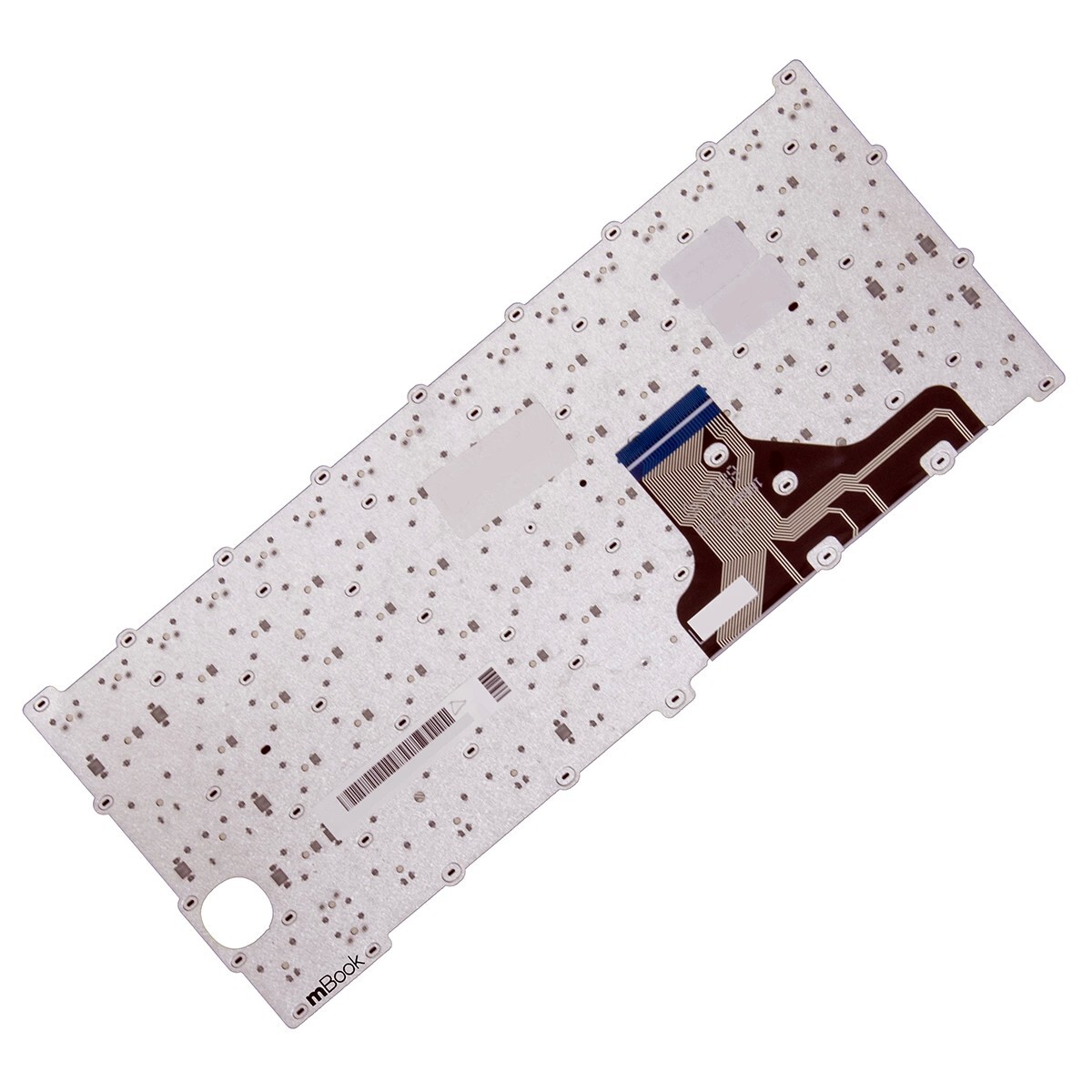 Teclado Pra Samsung Compatível Com Pn Ba59-04354 Cinza US, 