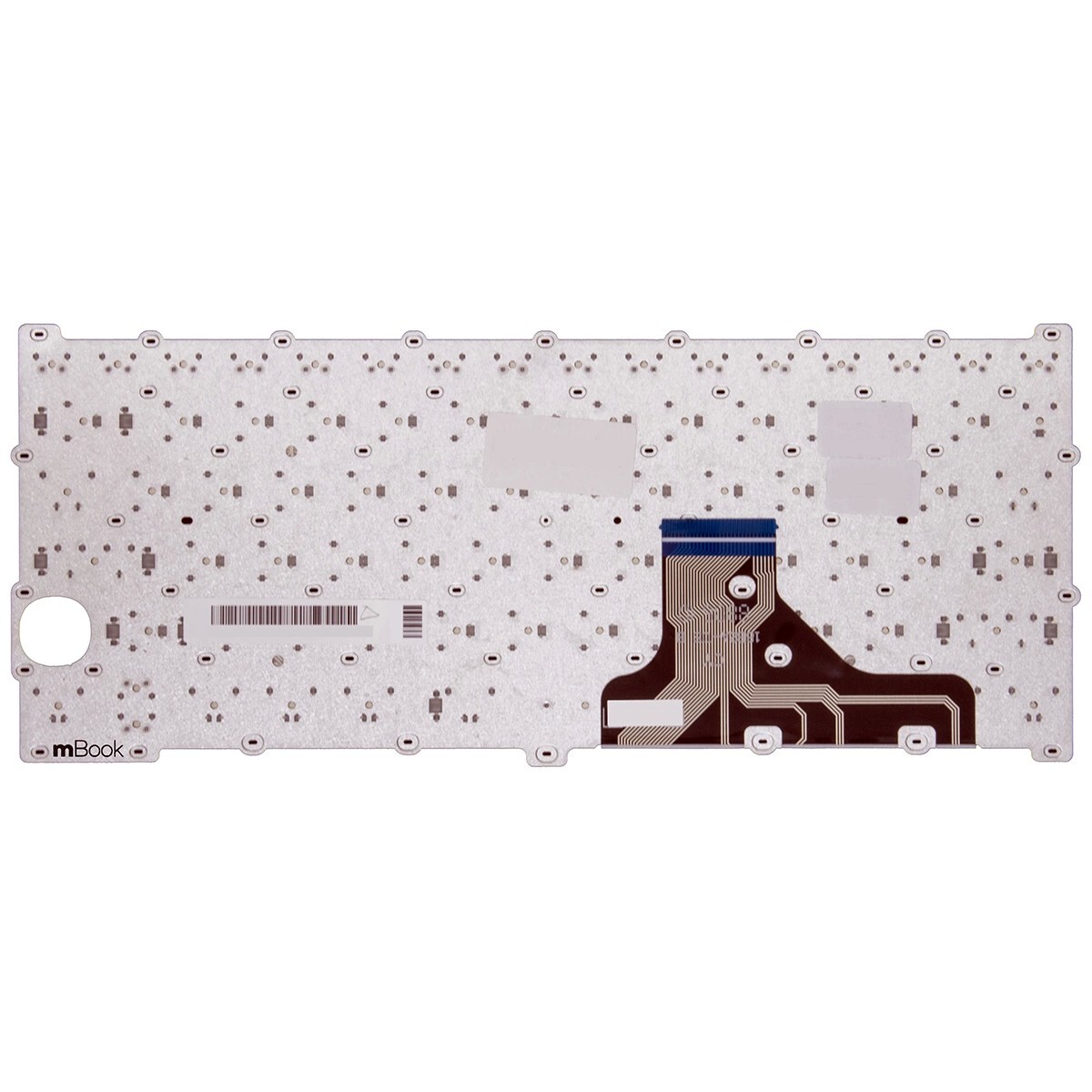 Teclado Pra Samsung Compatível Com Pn Ba59-04354 Cinza US, 