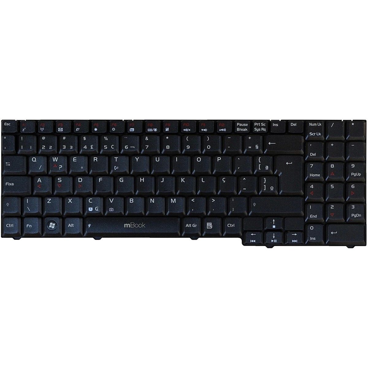 Teclado para Asus G50 Nsk-u4101 G50v Br, 