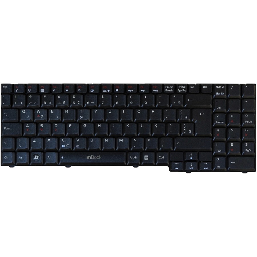 Teclado Asus G71G G70V G71V BR