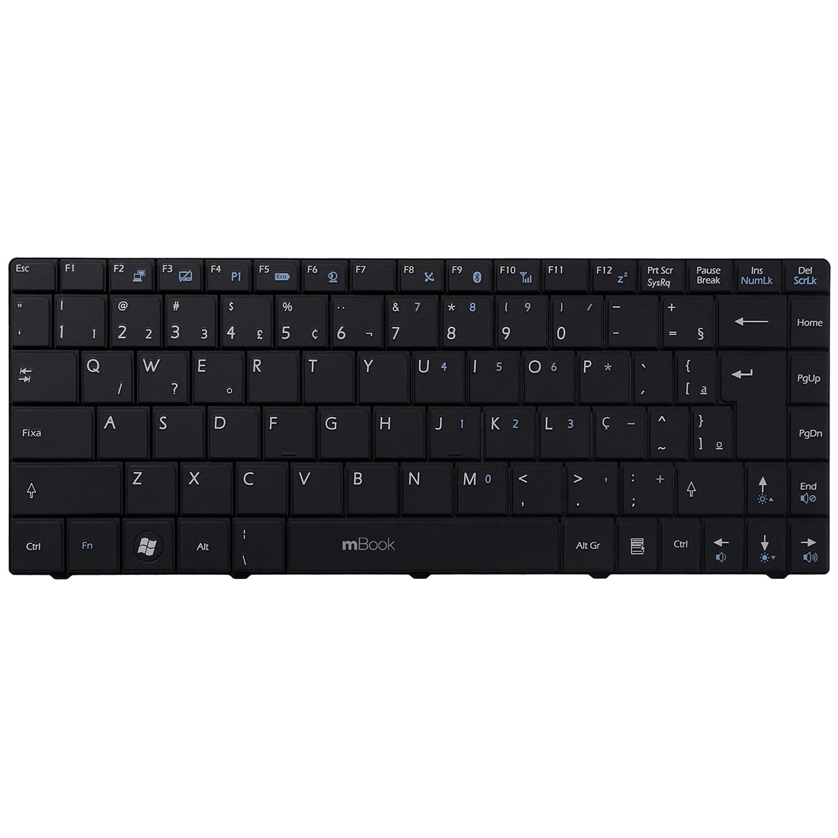 Teclado P/ Msi Cr420 Cr430 Cr460 Cx420 Cx420mx Ms1245 X460dx, 
