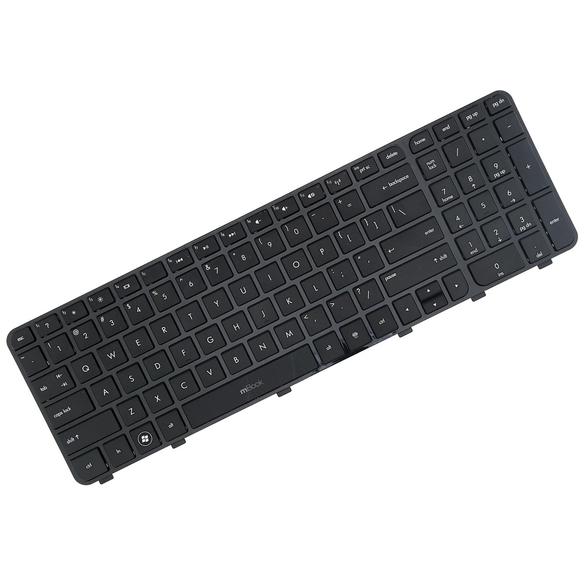 Teclado Hp Pavilion 698952-001 DV6-7000 DV6-7100 Com Moldura