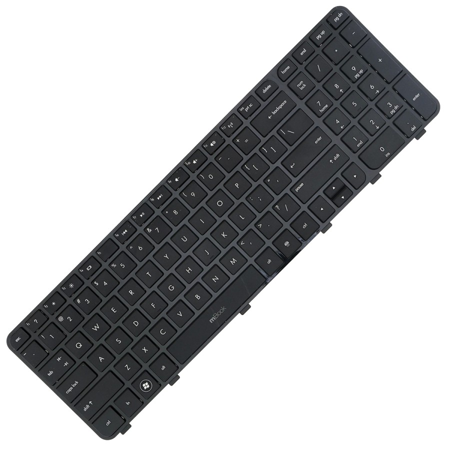 Teclado Hp Pavilion 698952-001 DV6-7000 DV6-7100 Com Moldura