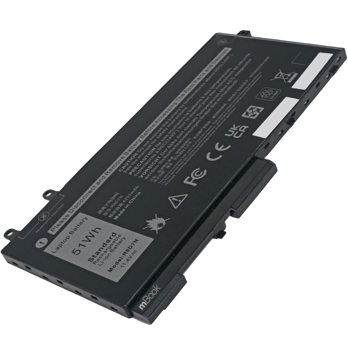 Bateria para Dell compatível com 0W8GMW 1V1XF 4GVMP 51Wh Bateria para Dell compatível com 0W8GMW 1V1XF 4GVMP 51Wh
