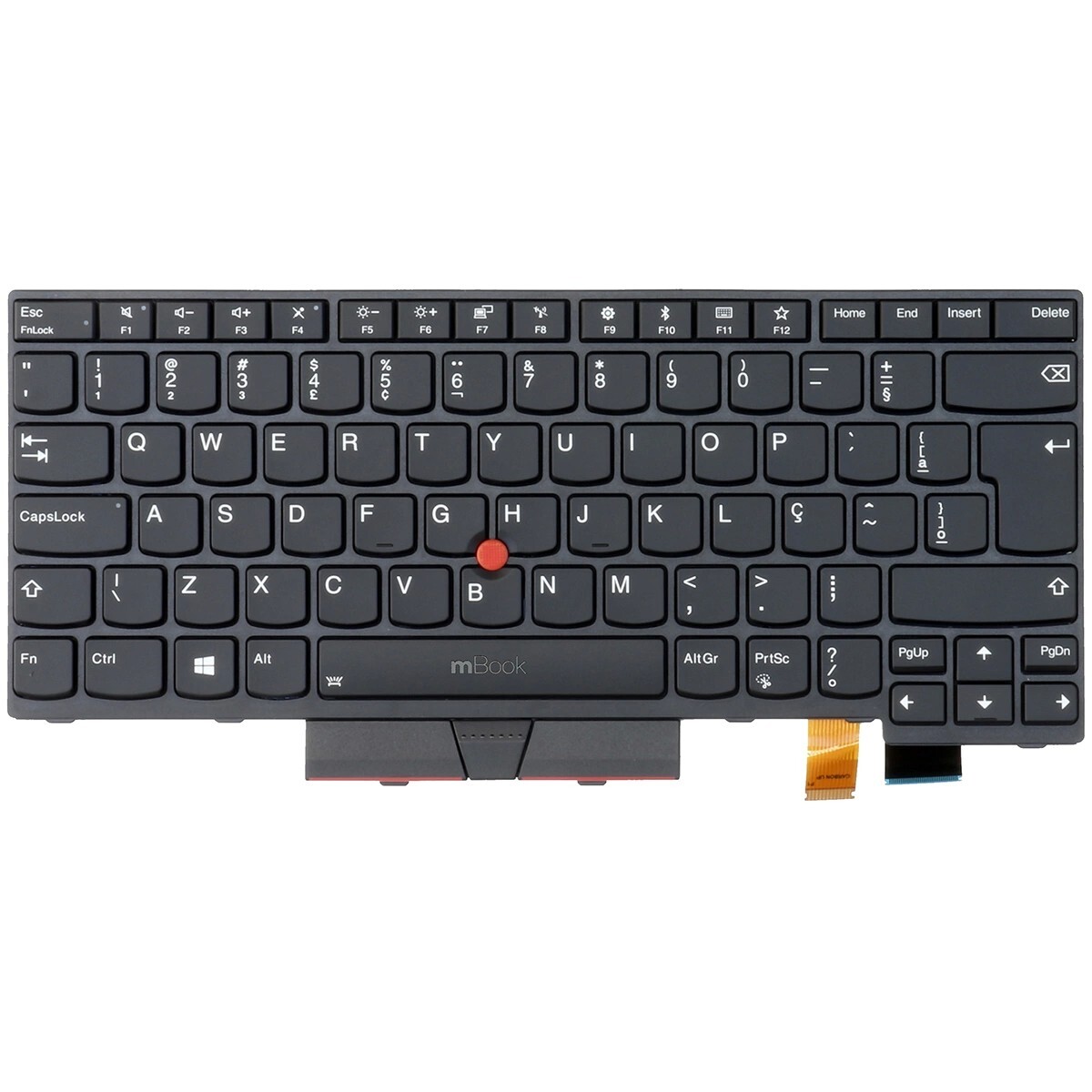 Teclado Compatível com FRU 01ax364,01hx303 Com Click, 