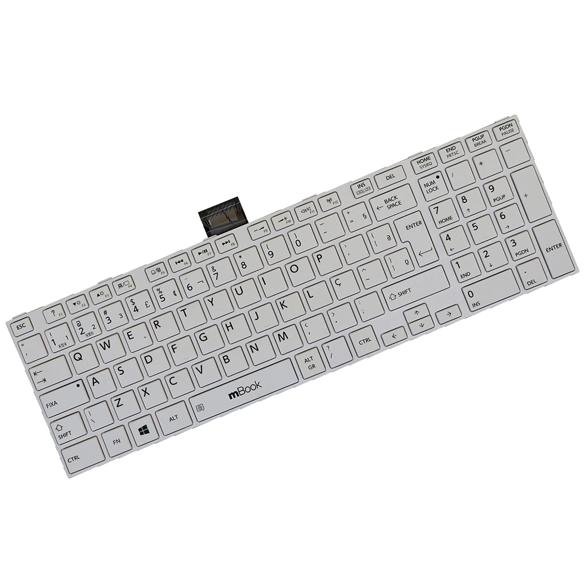 Teclado Toshiba Satellite C75-a C70d-a-114 C75d-a7102 Br Teclado Toshiba Satellite C75-a C70d-a-114 C75d-a7102 Br