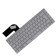 Teclado Para Notebook Hp 14-v061br 14-v062br Branco Br Com Ç Teclado Para Notebook Hp 14-v061br 14-v062br Branco Br Com Ç