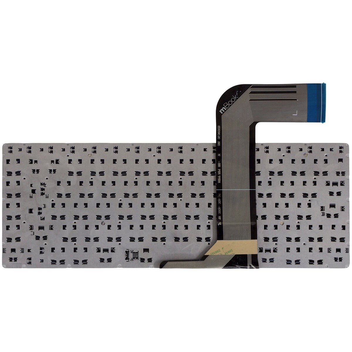 Teclado Para Notebook Hp 14-v066br 14-v067br Branco Br Com Ç, 