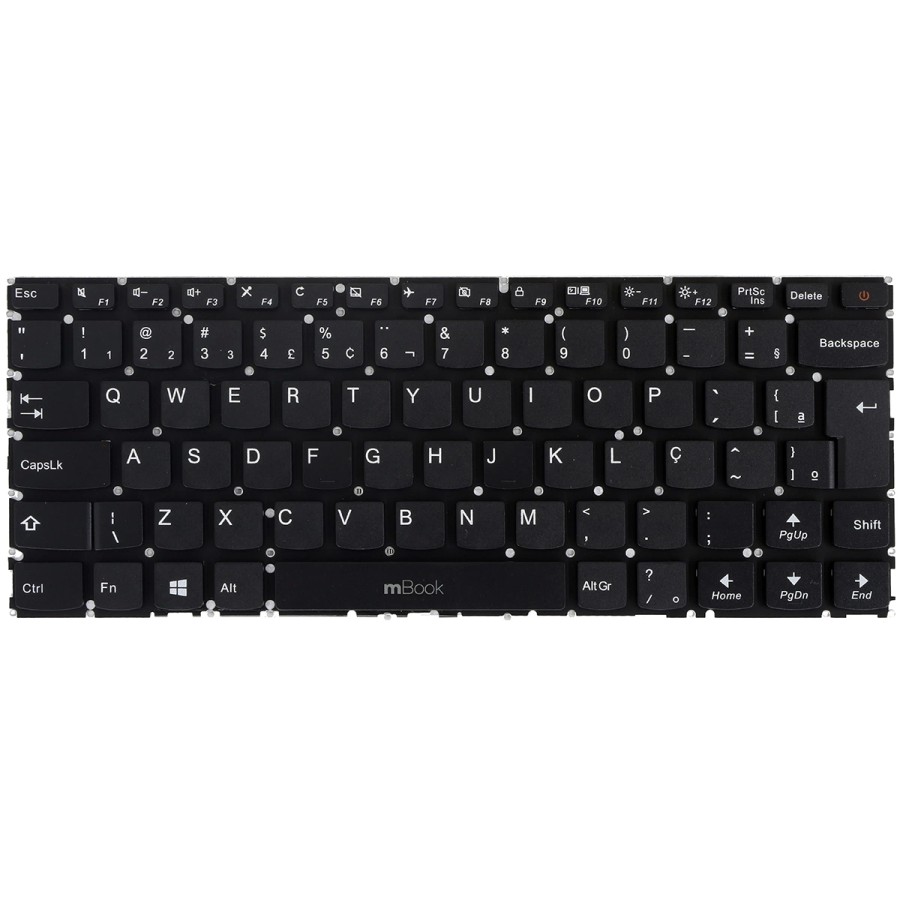 Teclado para Lenovo Ideapad compatível com PN PK1311T1A28