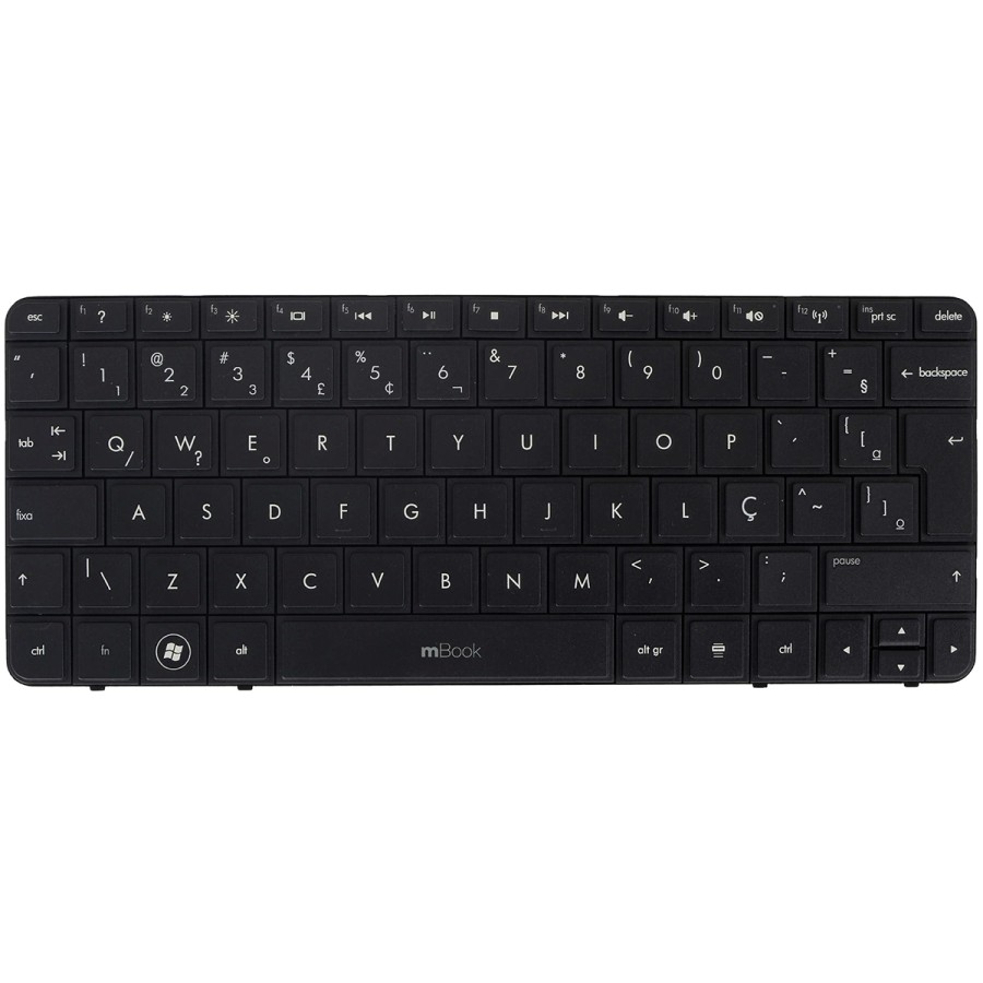 Teclado Hp Mini 594706-001 Aenm7r00210 Sg-35401-xua