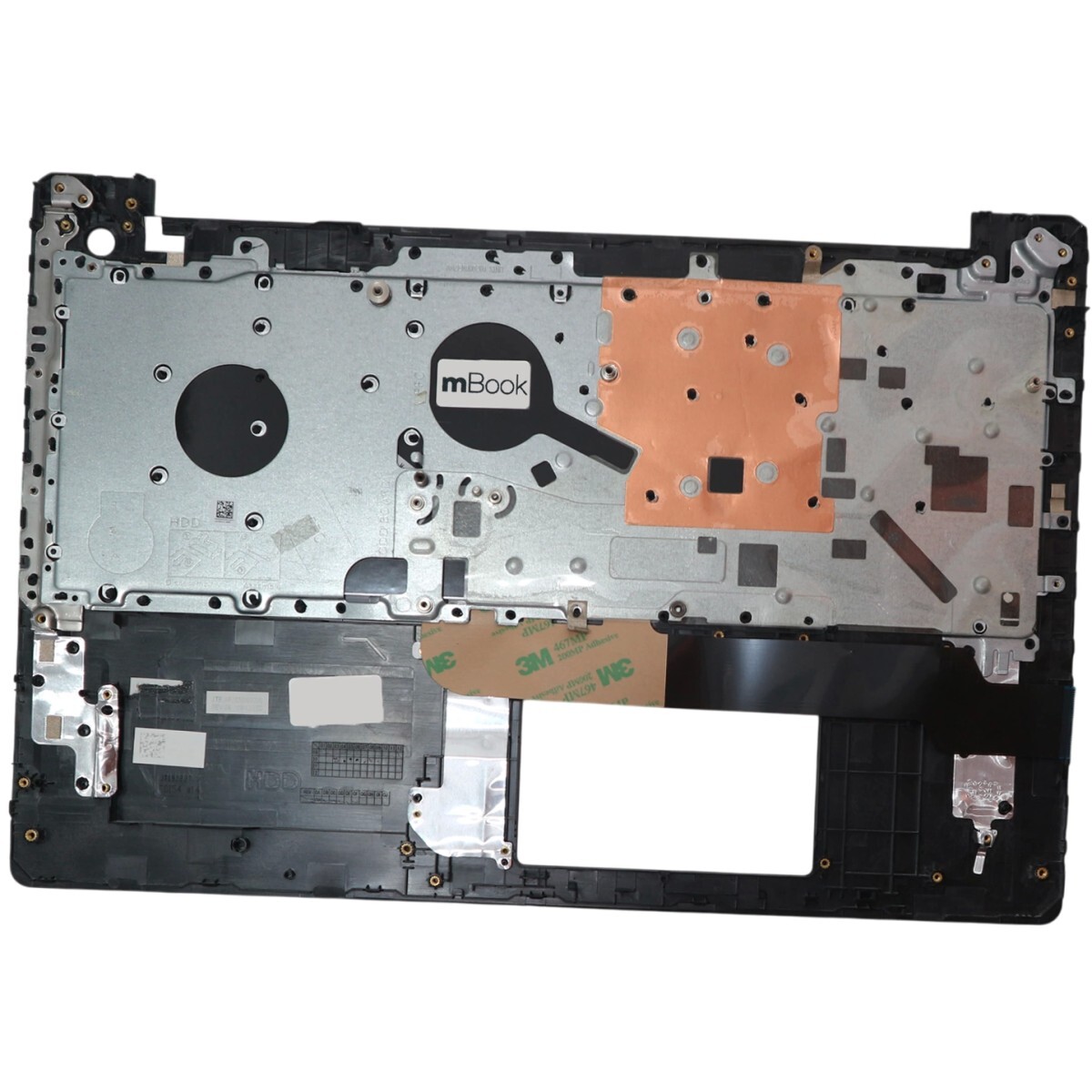 Carcaça base com teclado para Dell compatível c/ am2em000200, 