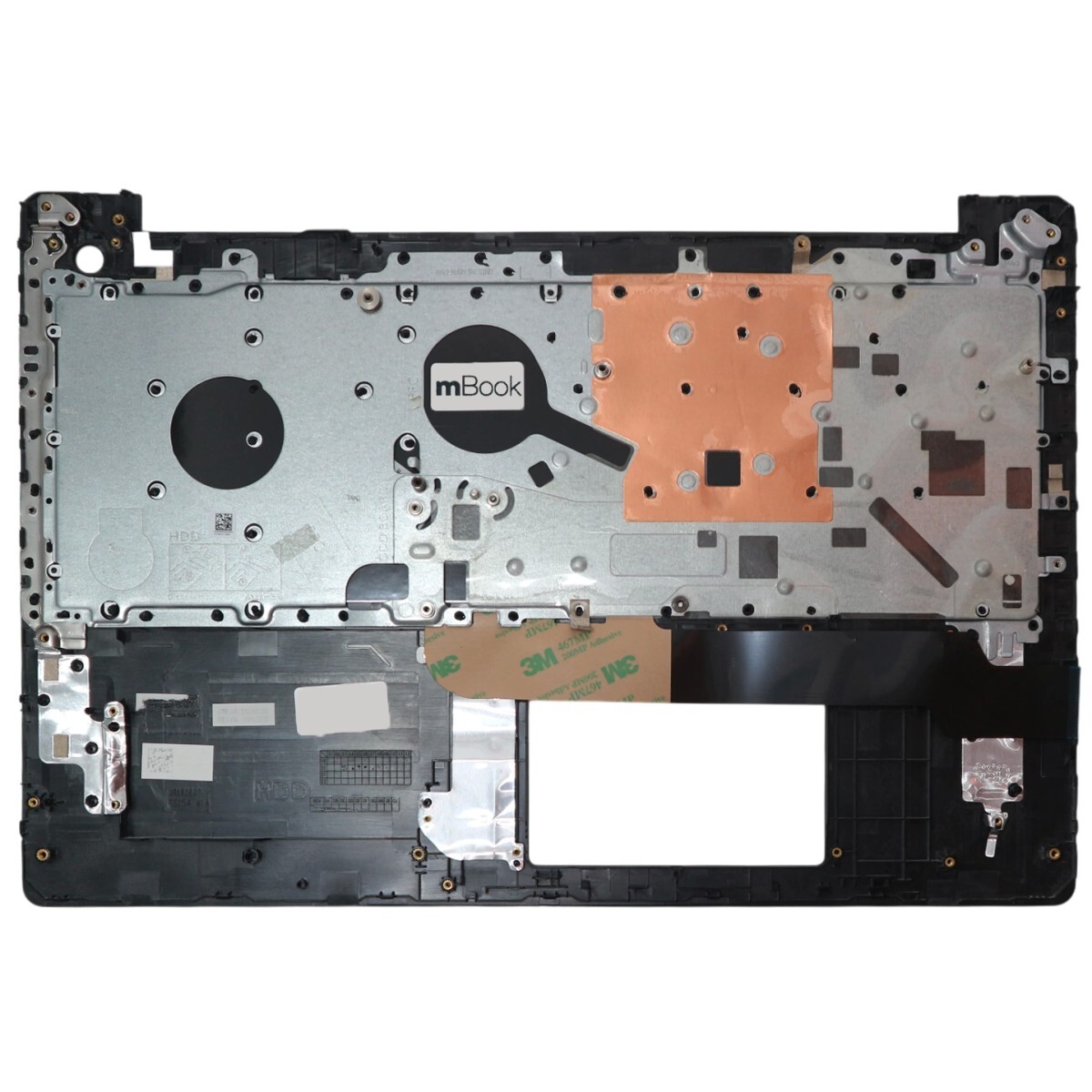 Carcaça base com teclado para Dell compatível c/ AP2EM000200, 