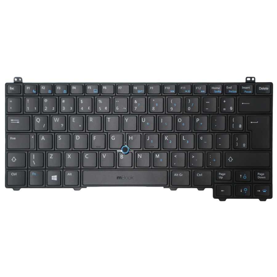 Kit com 2x DOIS Teclados Dell Latitude 14 E5440 Retroiluminado BR Com Ç