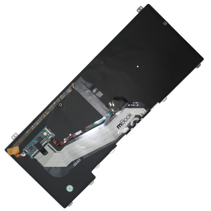 Kit com 2x DOIS Teclados Dell Latitude 14 E5440 Retroiluminado BR Com Ç