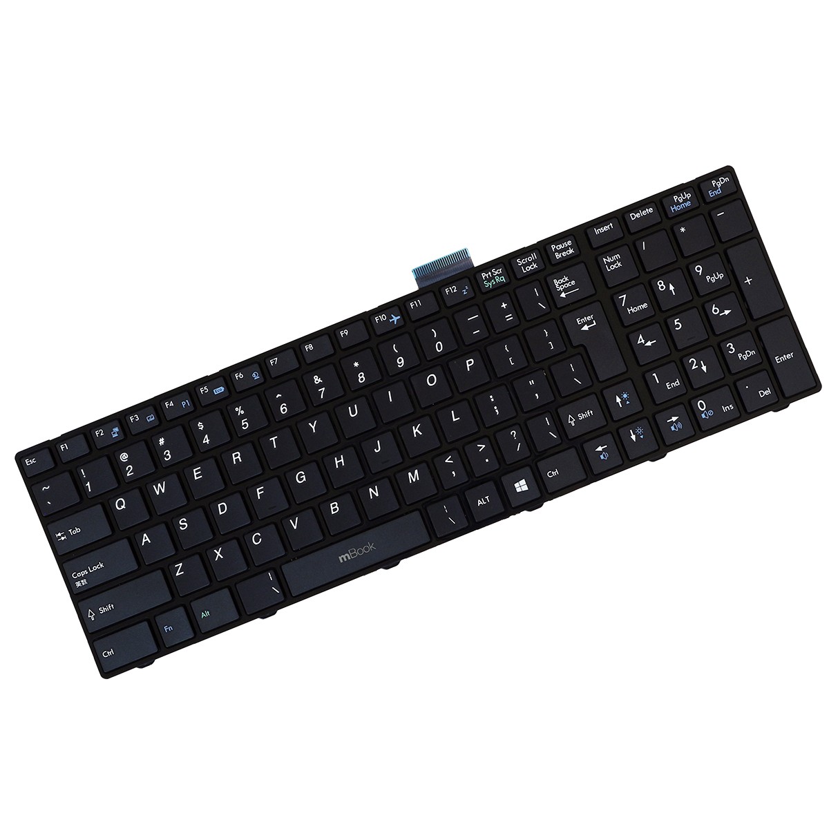 Teclado MSI GE70 2OC-250FR GE70 2OD GE70 2OD-240XPL Teclado MSI GE70 2OC-250FR GE70 2OD GE70 2OD-240XPL