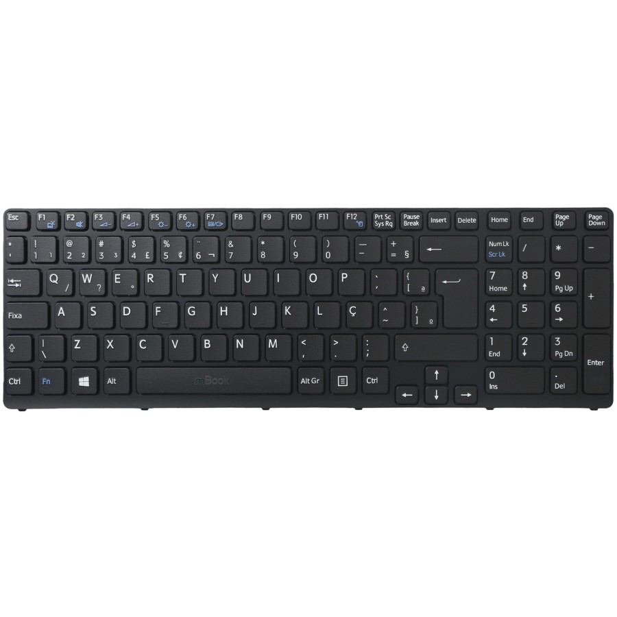 Teclado P/ Sony Vaio Sve151g13w Sve151b11w Sve1511