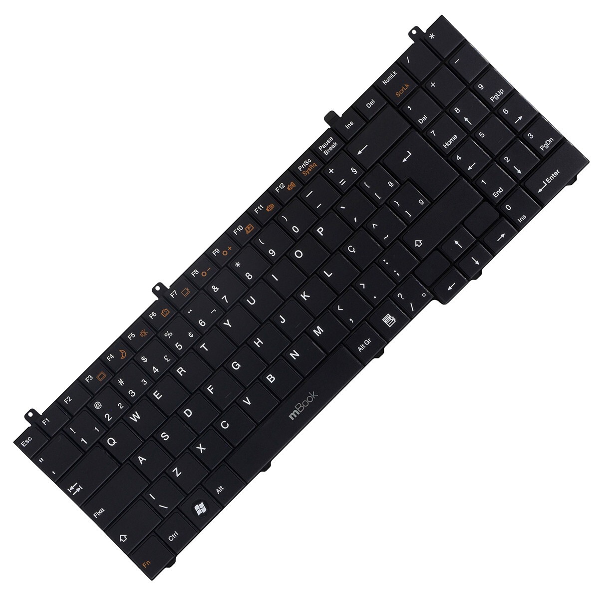 Teclado Para notebook Itautec N8645, Is1558 Br com Ç, 