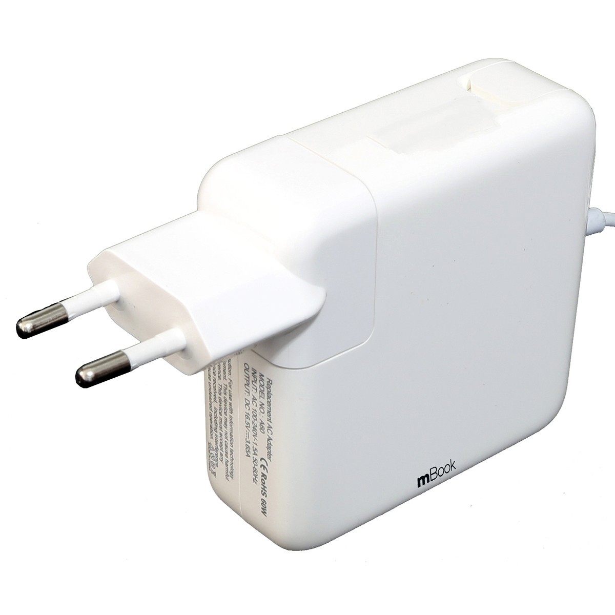 Fonte Carregador para Mac A1181 16.5v 60w Ms1 Marca Mbook, 