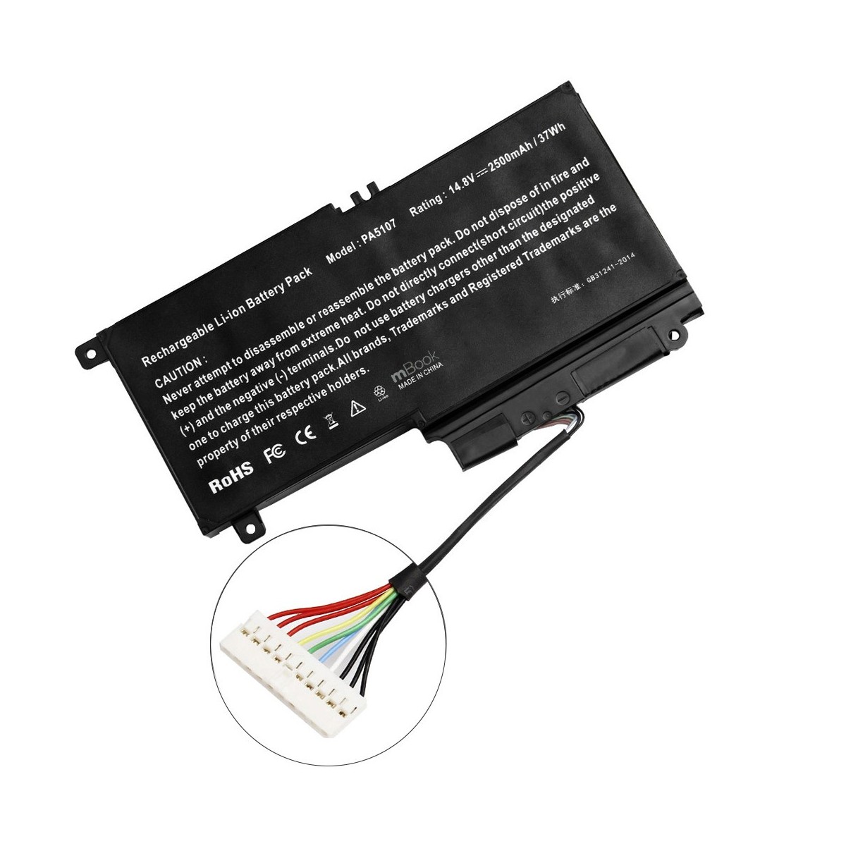 Bateria Para Toshiba L40-a L45d L50-a L50-a-10q L55-a L55t-a, 