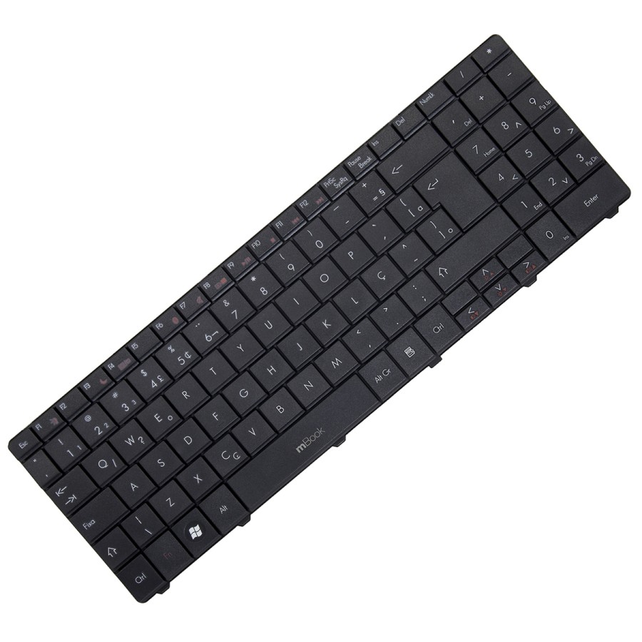 Teclado para Gateway MS2288 NV52 NV5202C Layout BR, 