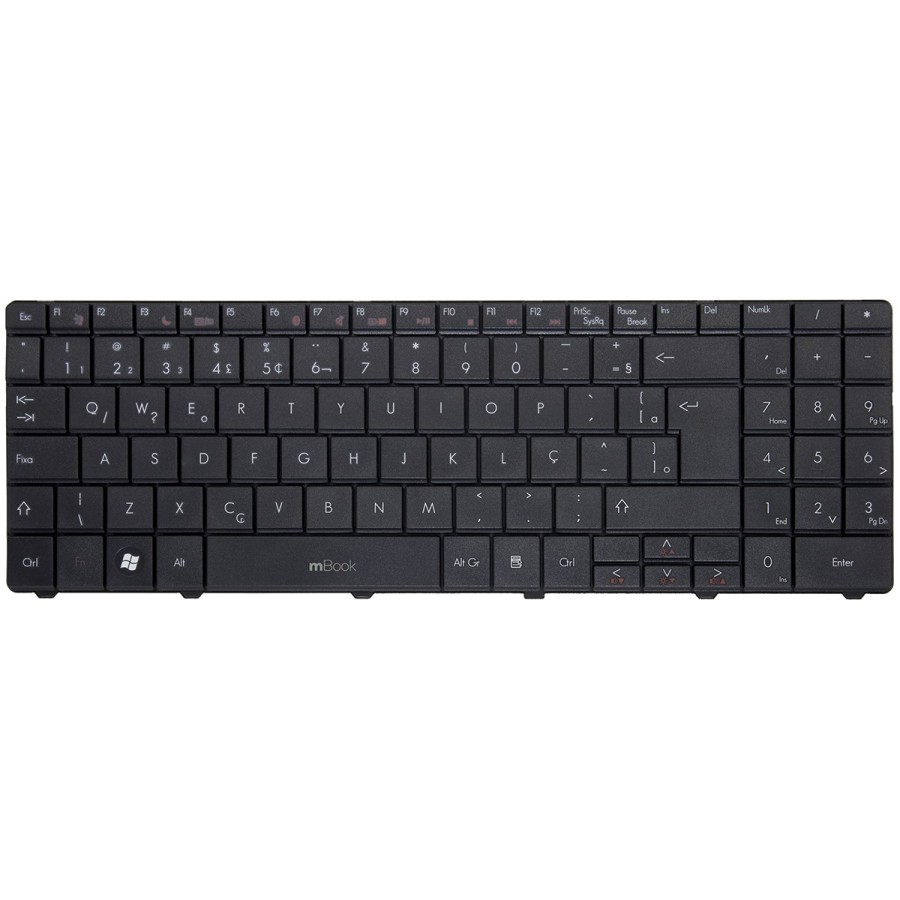 Teclado para Gateway compatível com 9HA71615789M Layout BR, 