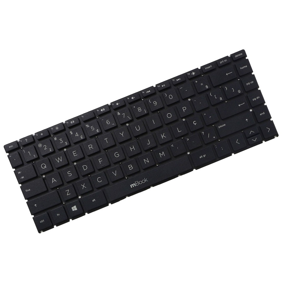 Teclado pra notebook HP 14S-CF000 ABNT BR com Ç
