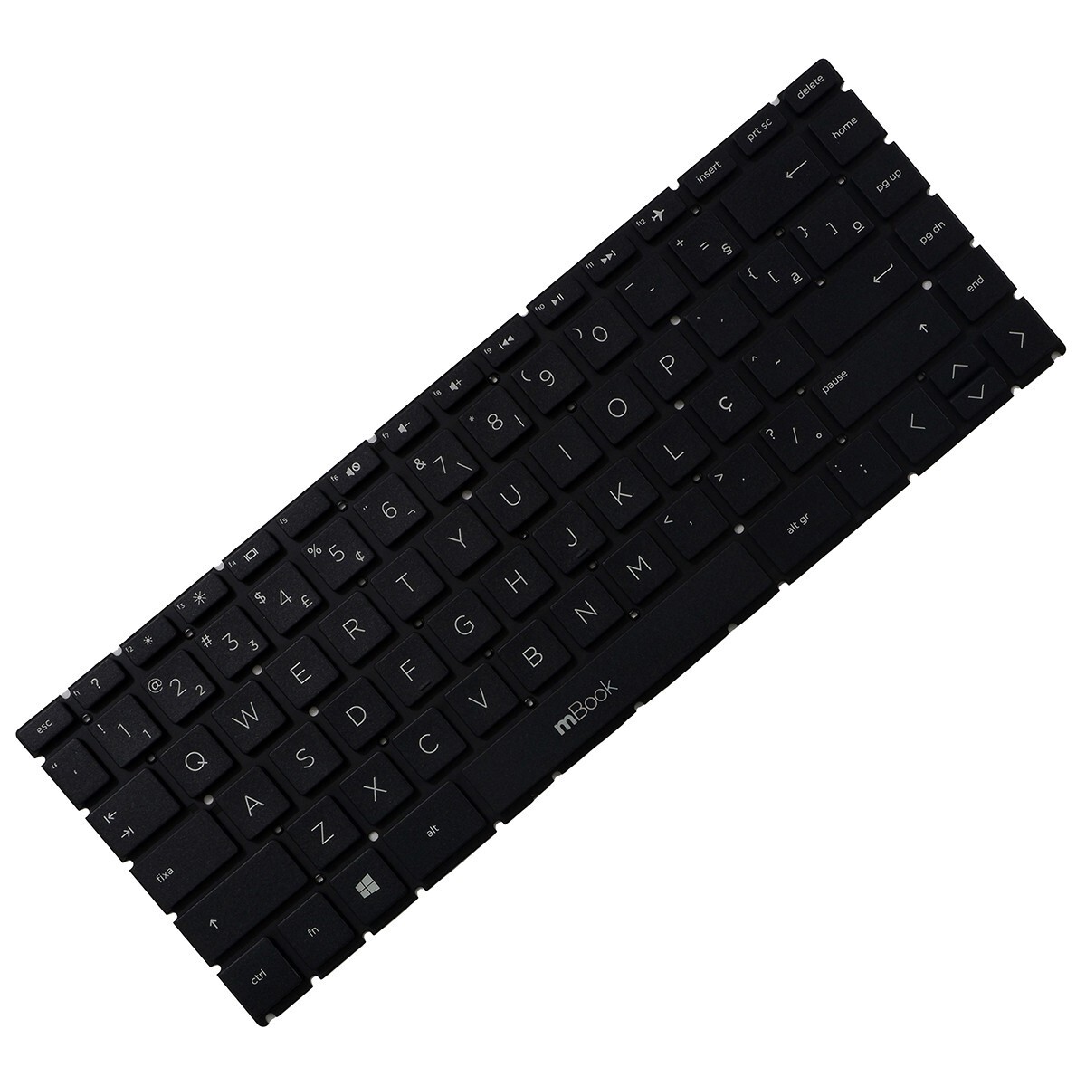 Teclado notebook para HP 14-DF000 ABNT BR com Ç, 