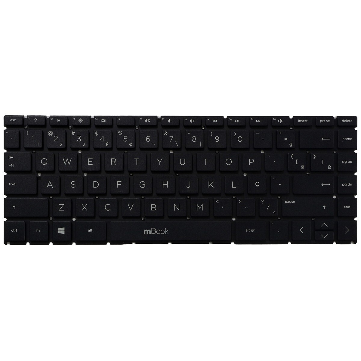 Teclado notebook para HP 14-CM000 ABNT BR com Ç, 