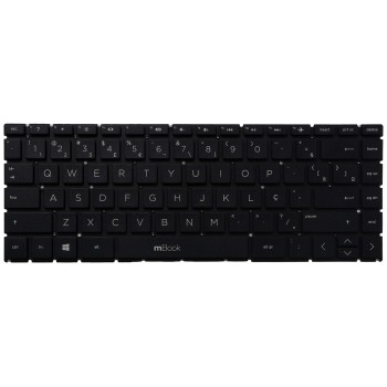 Teclado para HP 14-DQ000 Layout ABNT BR Com Ç, Teclado para HP 14-DQ000 Layout ABNT BR Com Ç,