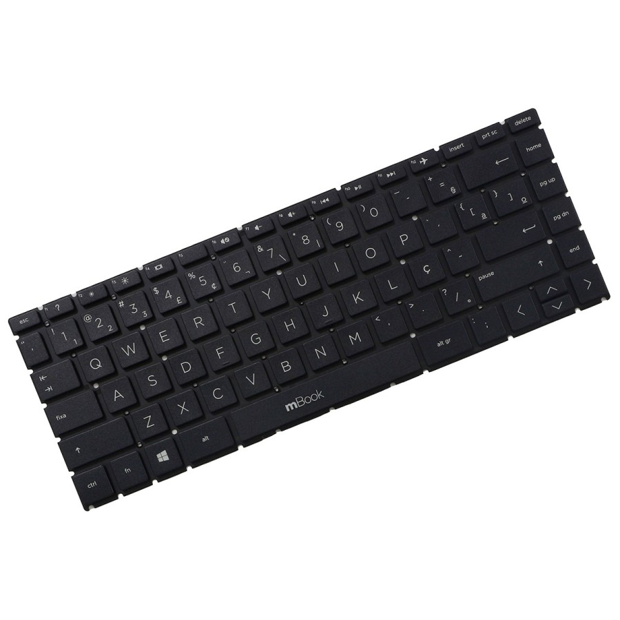 Teclado compatível com HP 9Z.NEZSC.201 Layout ABNT BR Com Ç