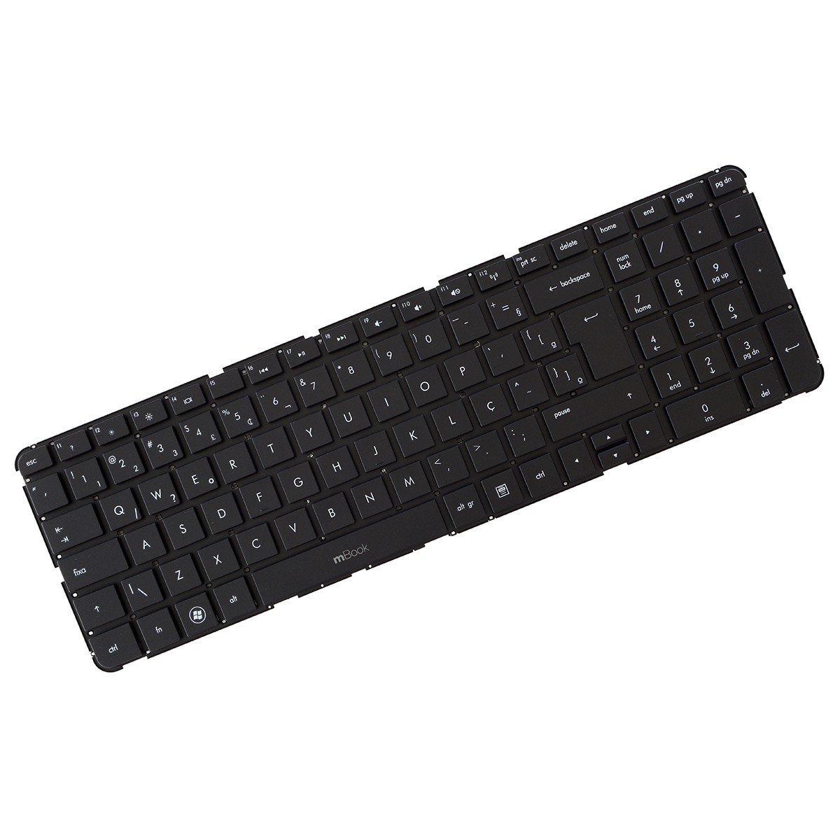 Teclado Preto Hp Dv7-4000 Series Aelx7u00010 Lx7 Br Com Ç Teclado Preto Hp Dv7-4000 Series Aelx7u00010 Lx7 Br Com Ç