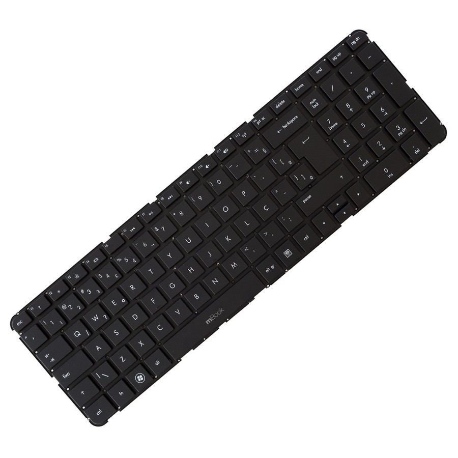 Teclado Preto Hp Dv7-4000 Series Aelx7u00010 Lx7 Br Com Ç