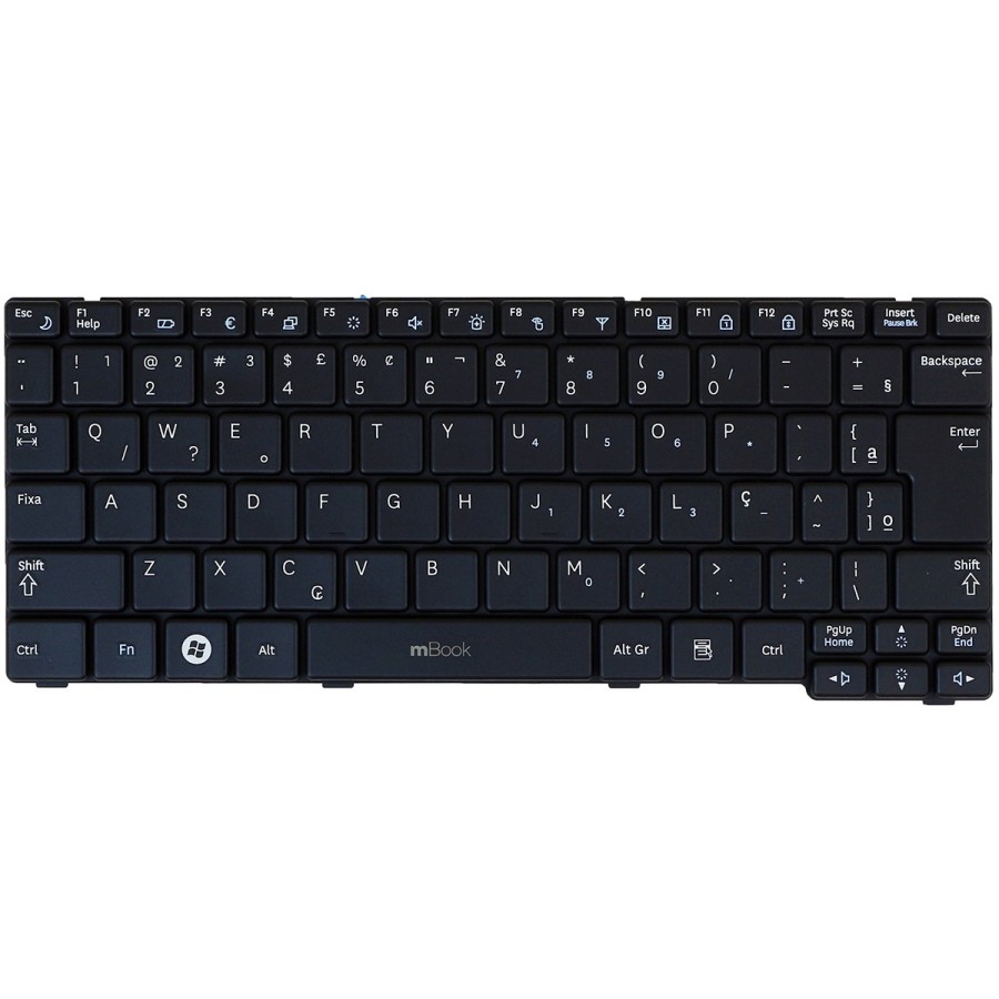 Teclado para Samsung Nf110 Np-nf110 Ba5902863bb Preto Br, 