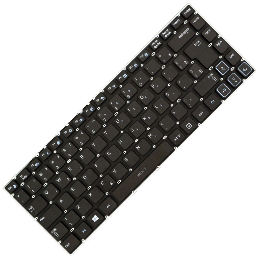 Teclado para Samsung Np-rv415-cd3br Np-rv411-ad3br, 