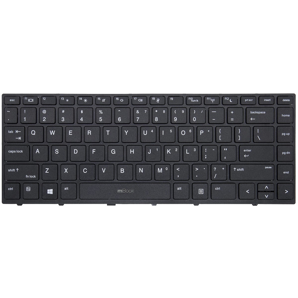 Teclado compatível com HP sg-87700-38a layout US, 