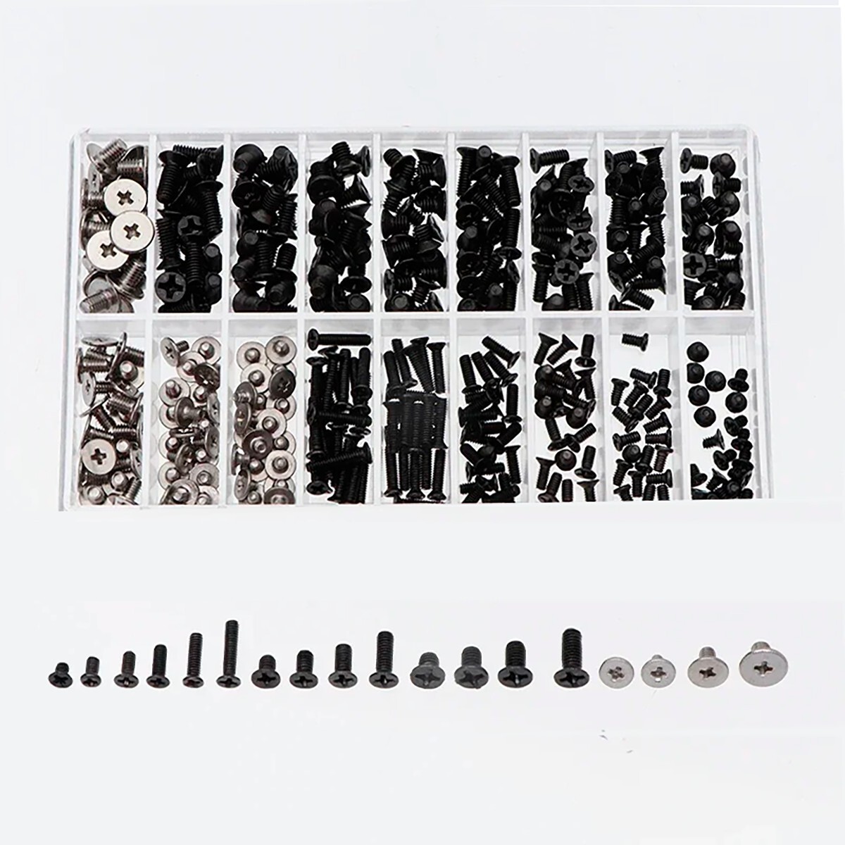 Kit De Parafusos Para Notebooks Com 18 Tipos De Parafusos, 