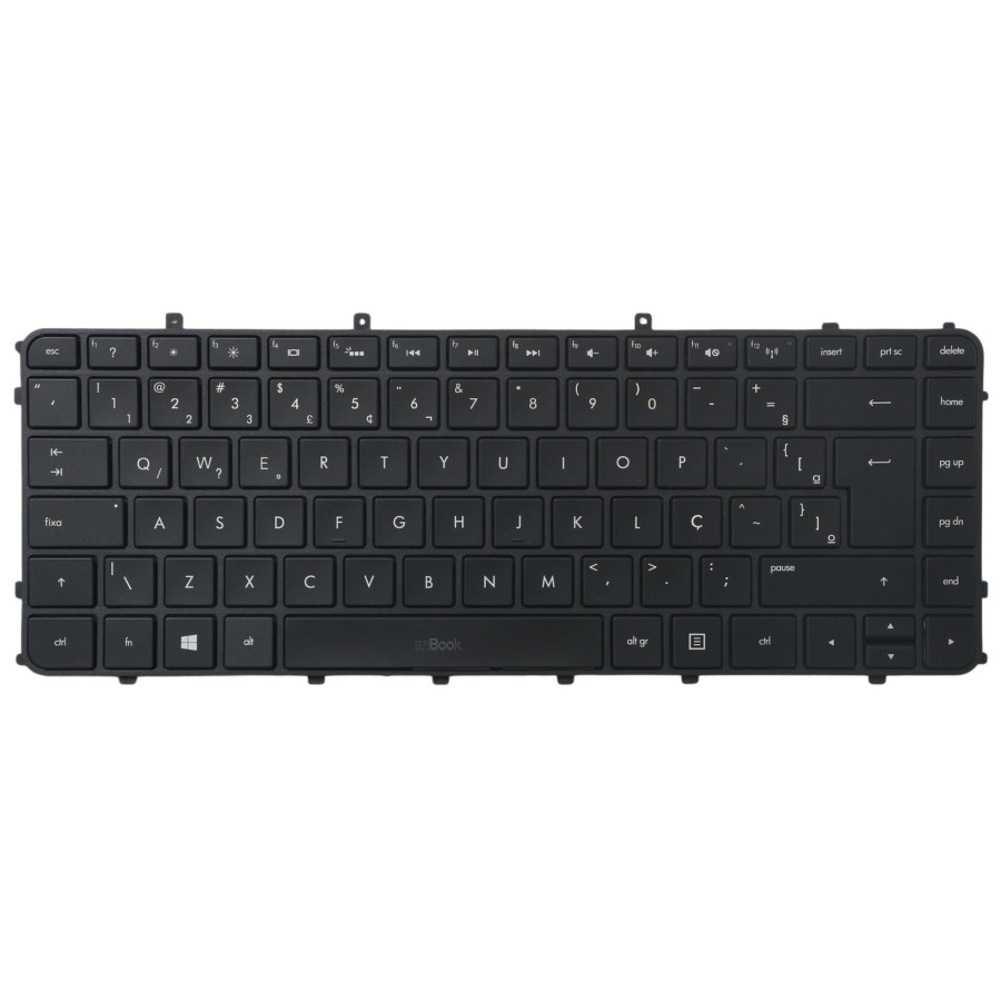 Teclado HP envy MP-11M63USJ698 MP-11M63USJ698W Com Frame, 