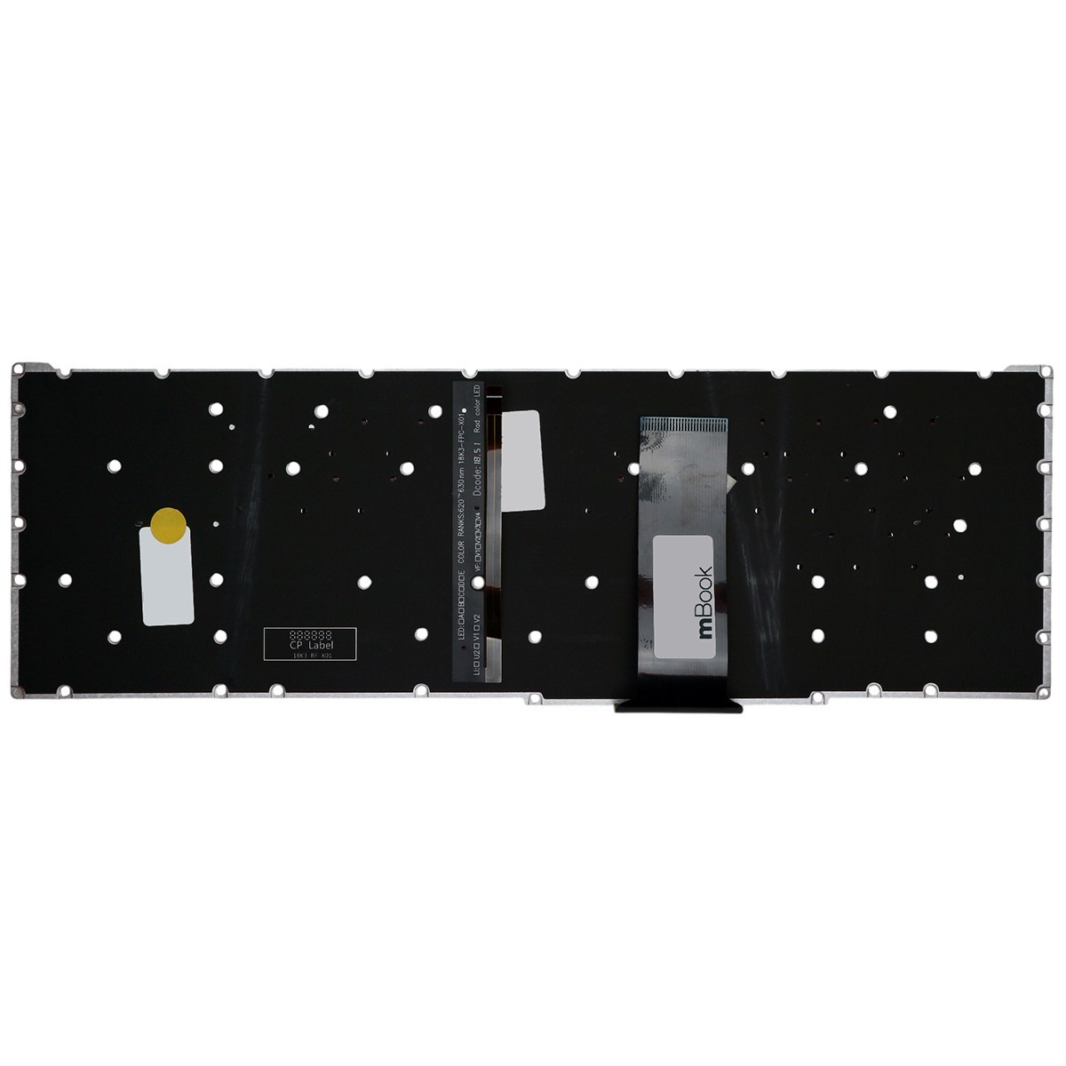 Teclado para Acer Nitro 7 An715-51-7811 Us Com Led, 