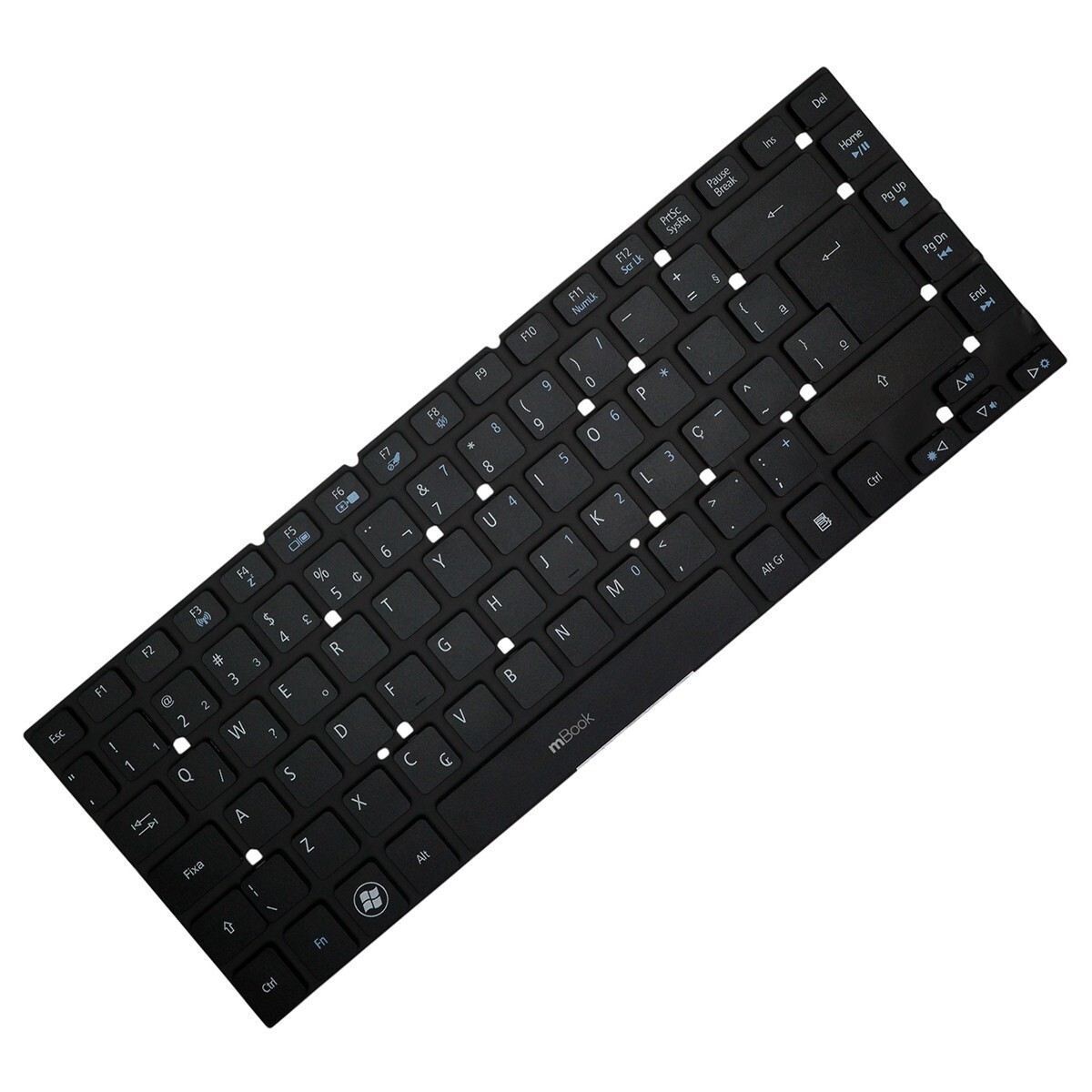 Teclado para Notebooks para Acer Es1-511-c98n E5-411 Ç Preto, 