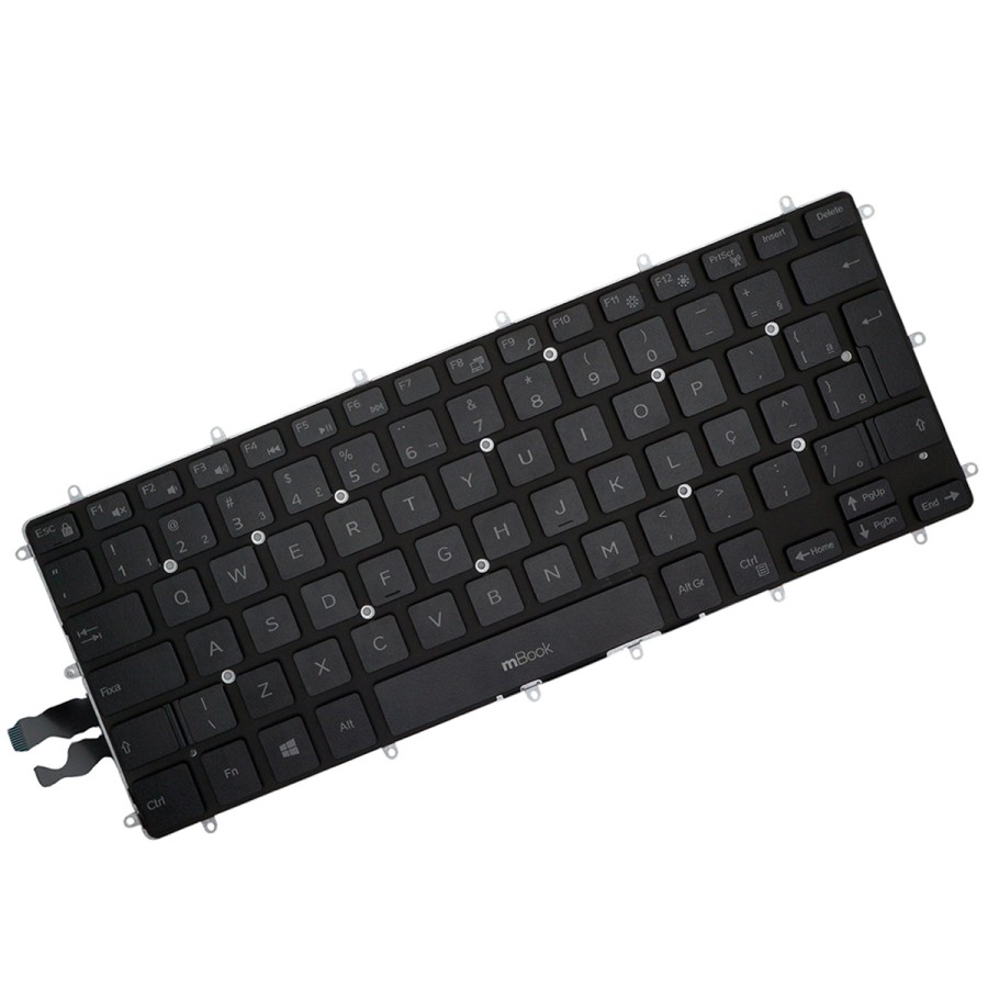 Teclado pra Dell Inspiron i15-7580-A40S BR Sem LED